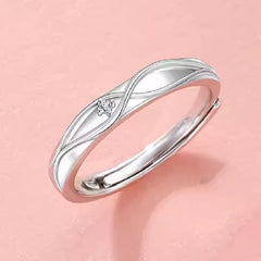 Cute Cat Couple Rings Set