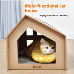 Escape Cat Scratcher House