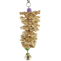 Parrot Supplies Bird Toys with Cuttlefish Bone and Wood