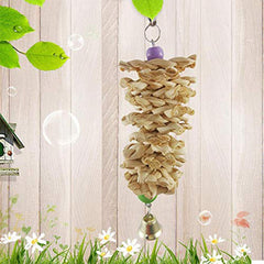 Parrot Supplies Bird Toys with Cuttlefish Bone and Wood