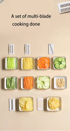 1pc Multifunctional Mandoline Slicer & Vegetable Cutter