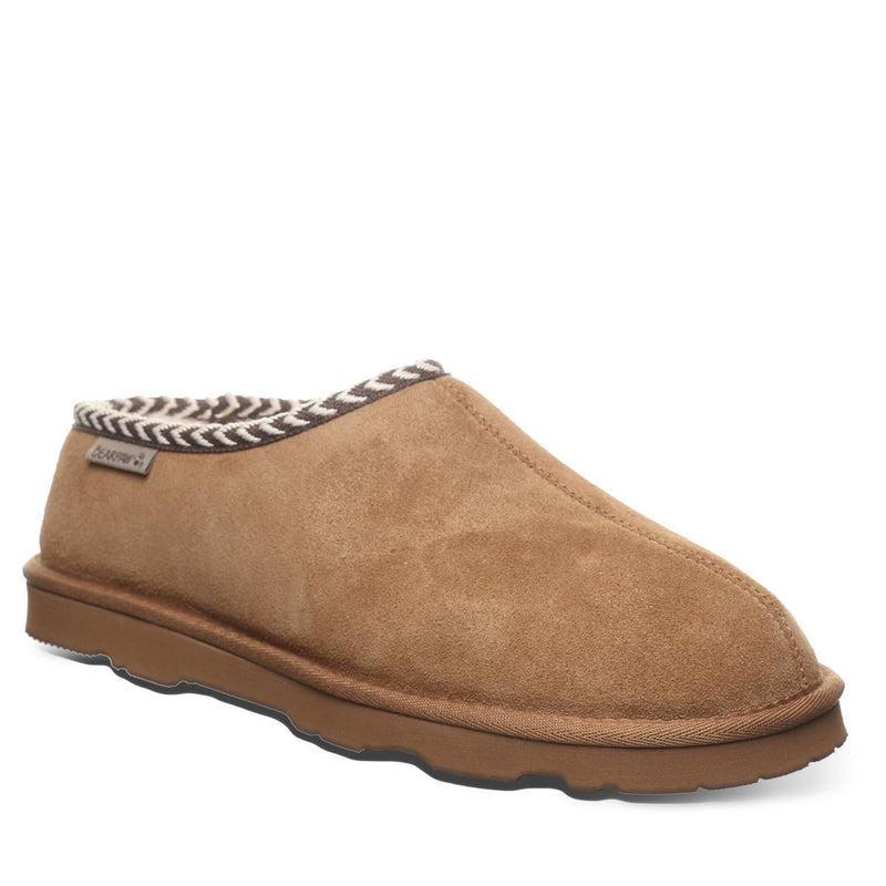 BEARPAW Mens Beau Slipper Hickory 8.5 M